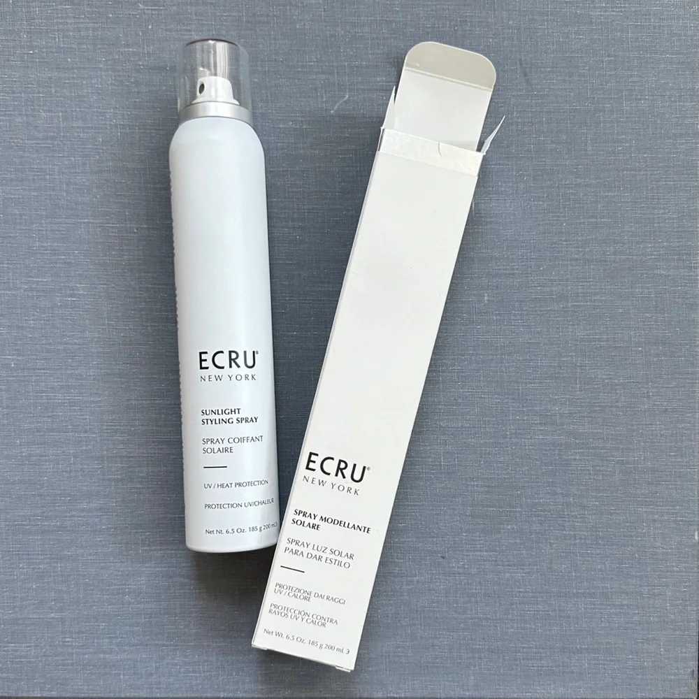 NEW NIB Ecru New York Sunlight Styling Speay full size 6.5oz